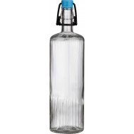 Rigata 1Literes üvegpalack pálinkás,vizes üveg KÉK csattal