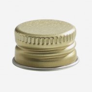 Csavarzár 31,5*18  arany - üvegpalackokhoz