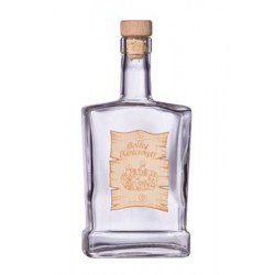 Fa címkés FC4 Piatta kari koszorú 0,5 Literes üvegpalack