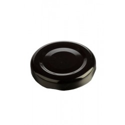 Lapka TO 43 fekete - befőttes üvegekhez