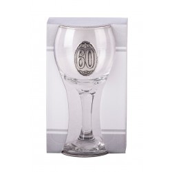 Ón címkés Boros üvegpohár Évszámos 60