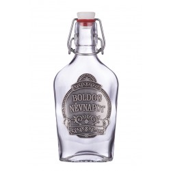 Ón címkés Csatos 0,2 Literes üvegpalack Boldog Névnapot