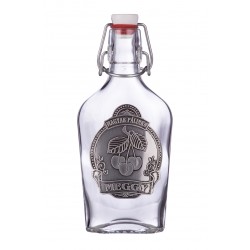 Ón címkés Csatos 0,2 Literes üvegpalack Meggy 