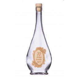 Fa címkés FC1 Liabel 70 0,5 Literes üvegpalack