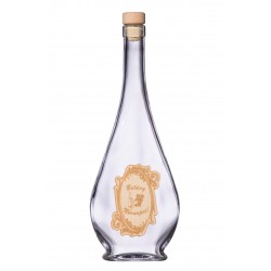 Fa címkés FC1 Liabel Boldog Névnapot 0,5 Literes üvegpalack