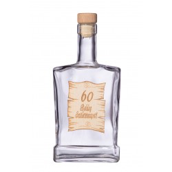 Fa címkés FC4 Piatta 60  0,5 Literes üvegpalack