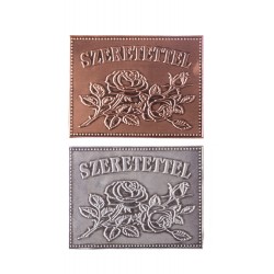 Hűtőmagnes ón Szeretettel ajándéktárgy