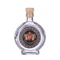 Ón címkés Kulacs Színes Címer 0,1 Literes üvegpalack