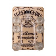 Fa italszett VSz Whisky Kellemes Ünnepeket ajándéktárgy