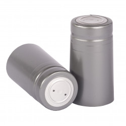 PVC zsugorkapszula dugós palackokhoz ezüst